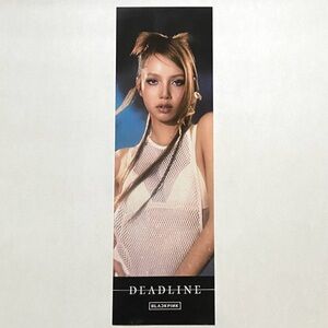 ❌SOLD❌ BLACKPINK LISA DEADLINE SILVER VER Official Photo Film